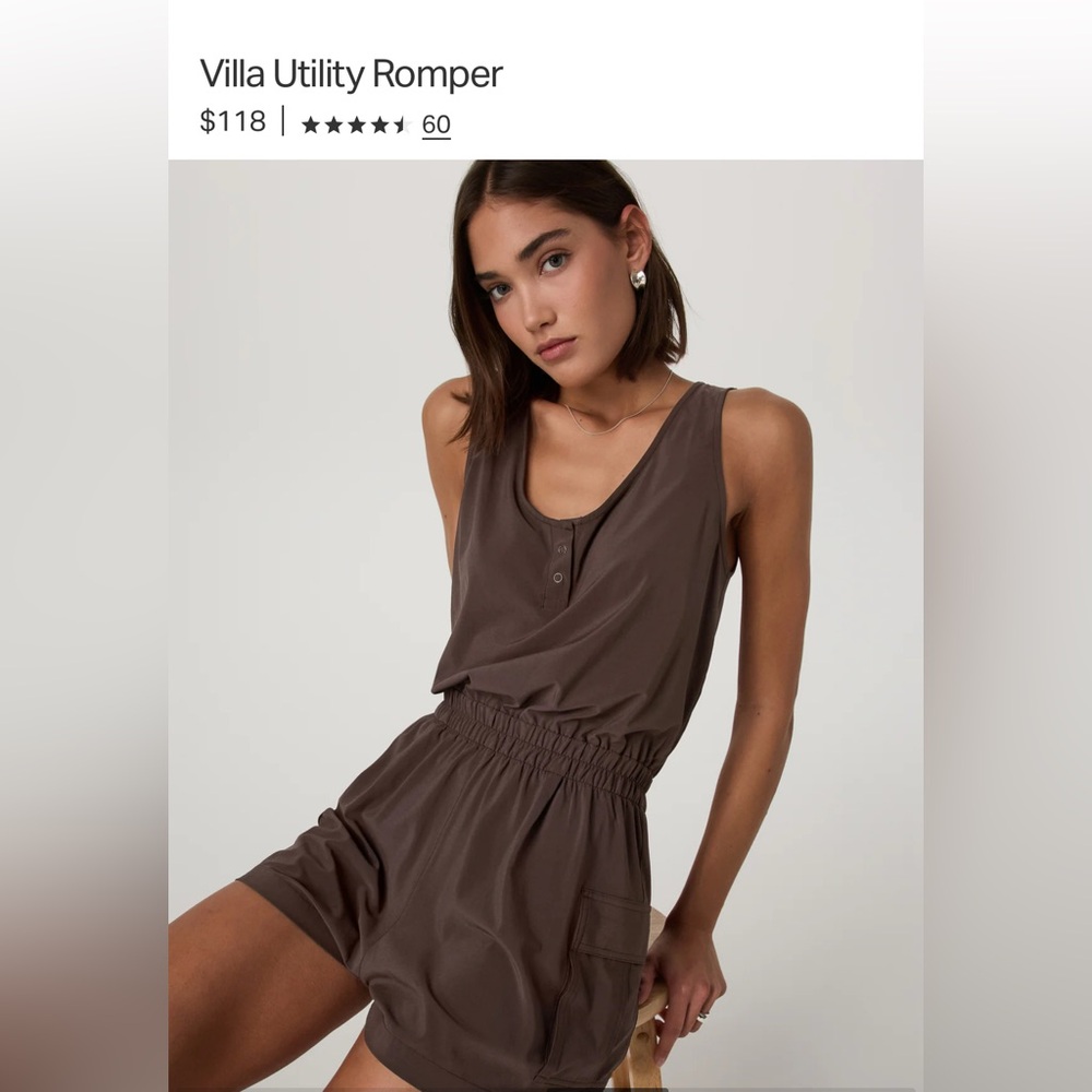 NWT: Vuori Java Utility Romper